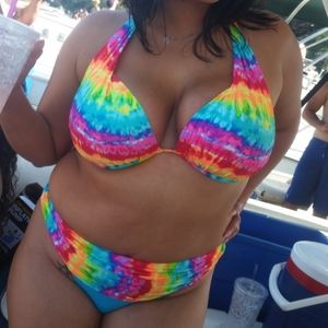 Tie dye bikini